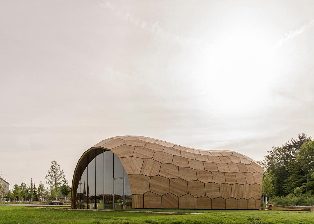 國外裝配的輕型木殼展覽館展廳設(shè)計(jì)圖5 國外裝配的輕型木殼展覽館展廳設(shè)計(jì)圖5