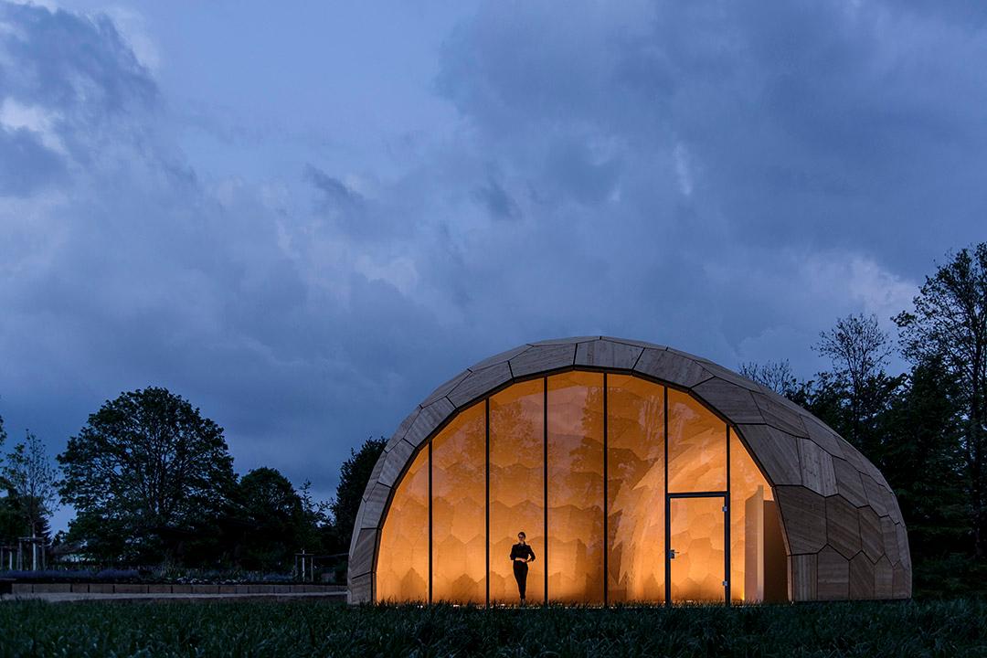 國外裝配的輕型木殼展覽館展廳設(shè)計(jì)圖2 國外裝配的輕型木殼展覽館展廳設(shè)計(jì)圖2