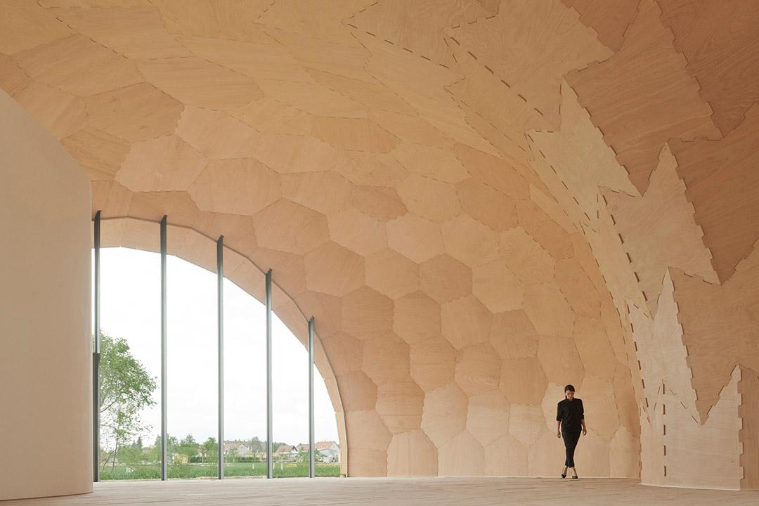 國外裝配的輕型木殼展覽館展廳設(shè)計(jì)圖4 國外裝配的輕型木殼展覽館展廳設(shè)計(jì)圖4